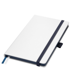 Ежедневник Арктик (Arctic) недатированный, белый/синий