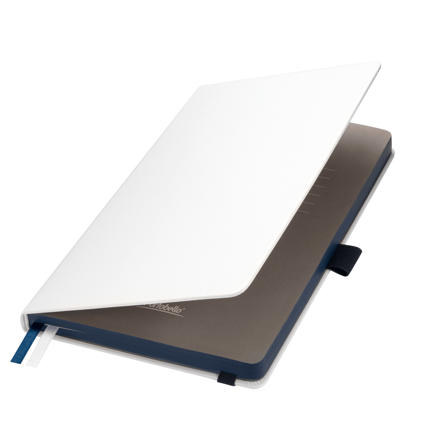 Ежедневник Арктик (Arctic) недатированный, белый/синий