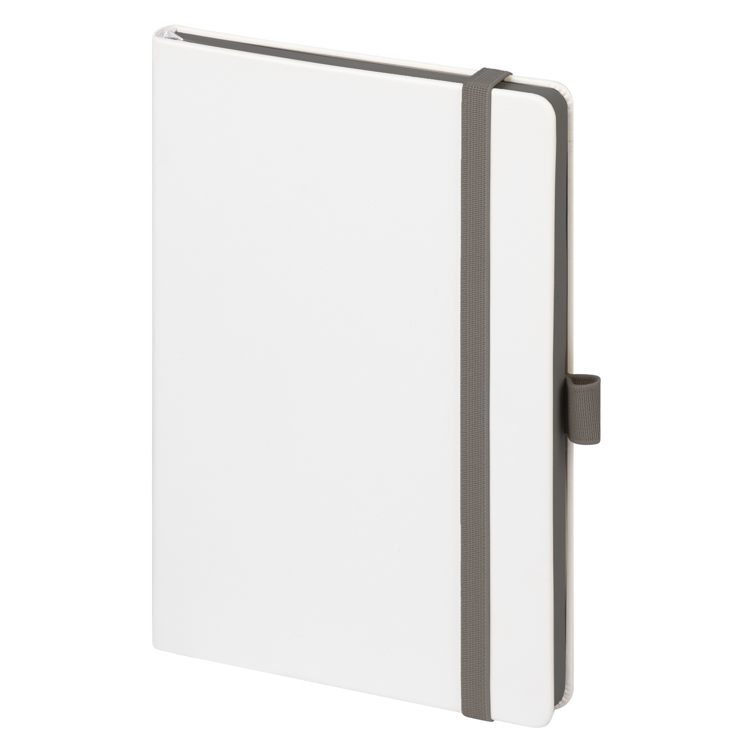 Ежедневник Арктик (Arctic) недатированный, белый/темно-серый