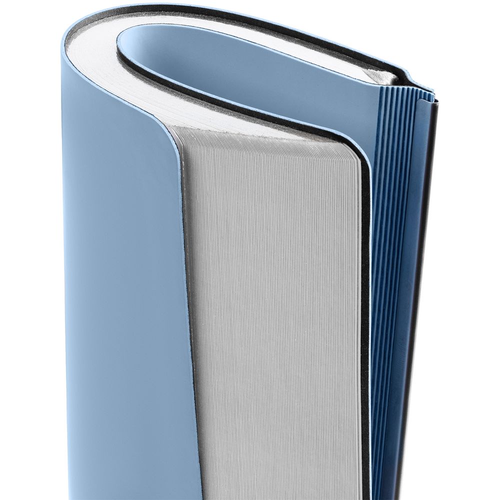 Ежедневник Aspect на заказ, недатированный, голубой