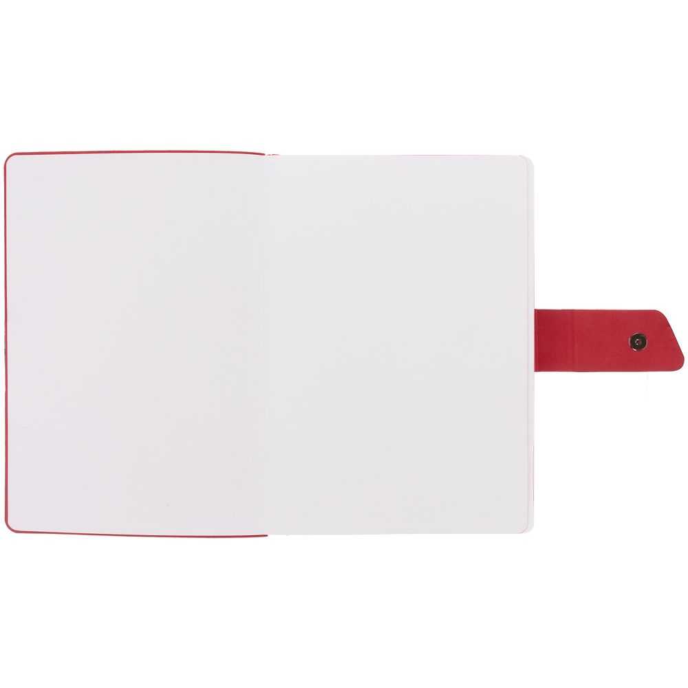 Ежедневник Boom, недатированный, черный с красным