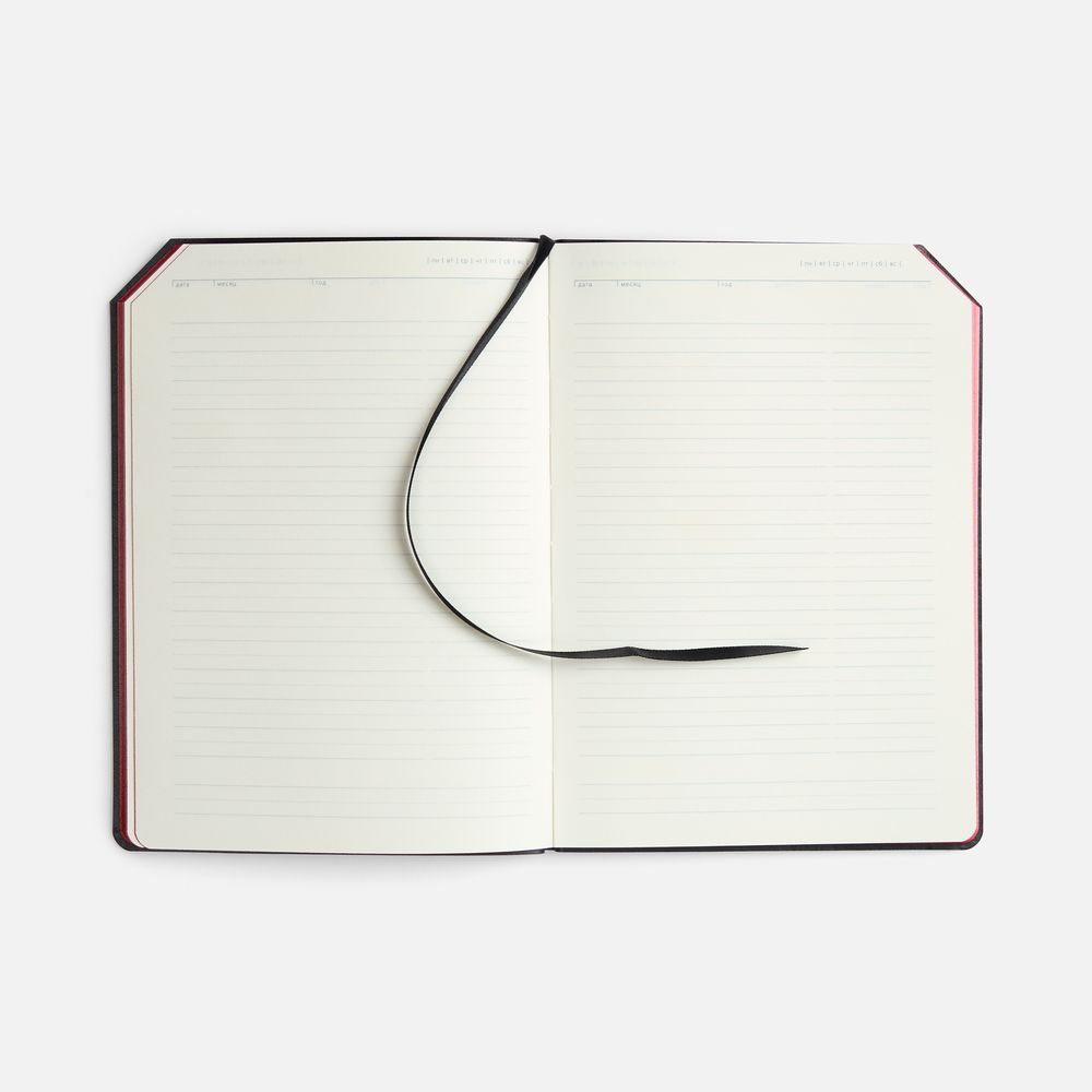 Ежедневник Espresso, недатированный, красный