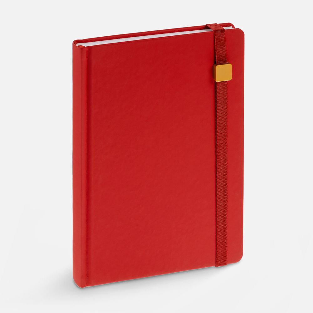 Ежедневник Favor Gold, недатированный, красный