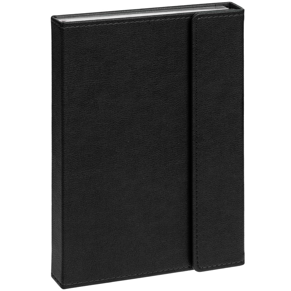 Ежедневник Flap на заказ, недатированный, черный