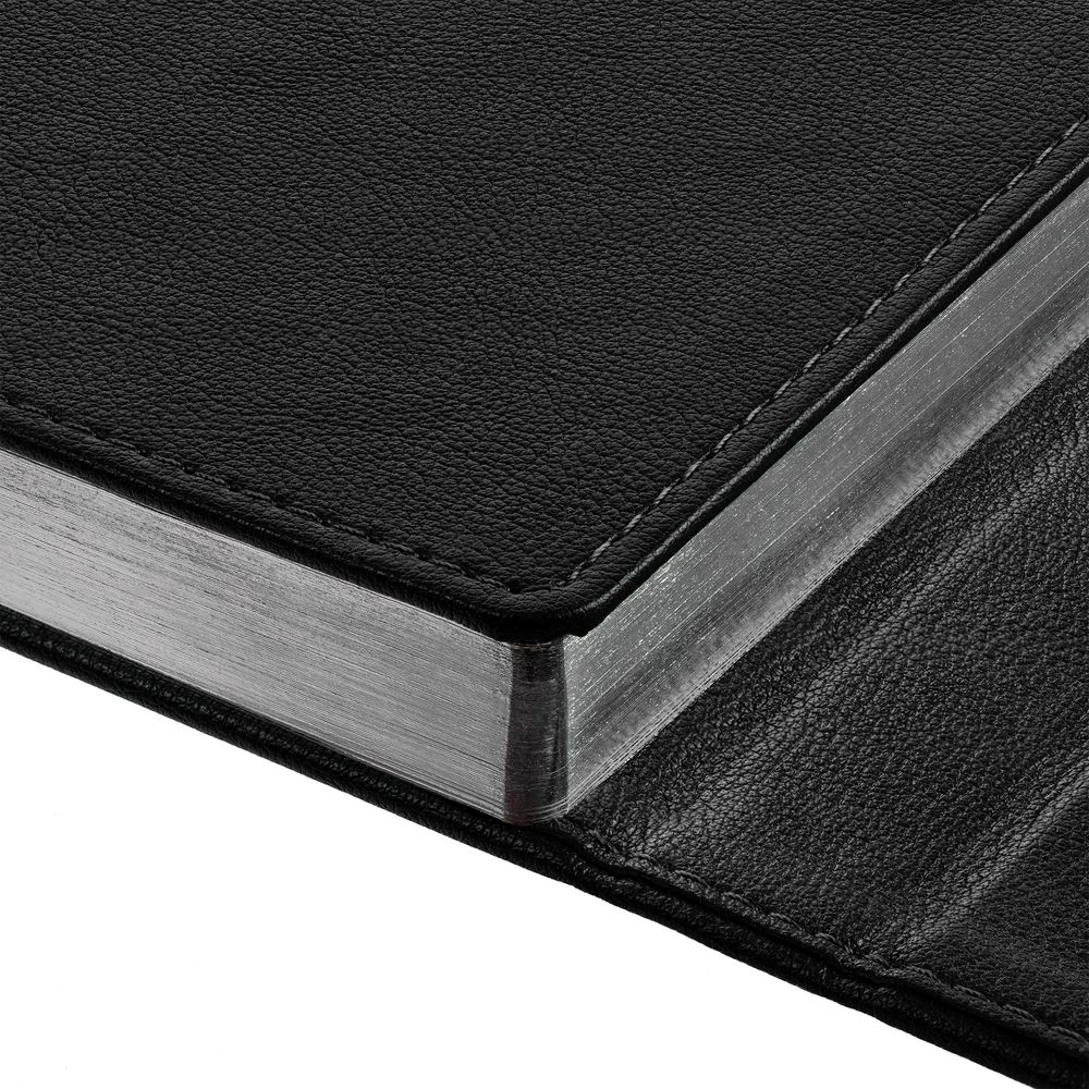 Ежедневник Flap на заказ, недатированный, черный