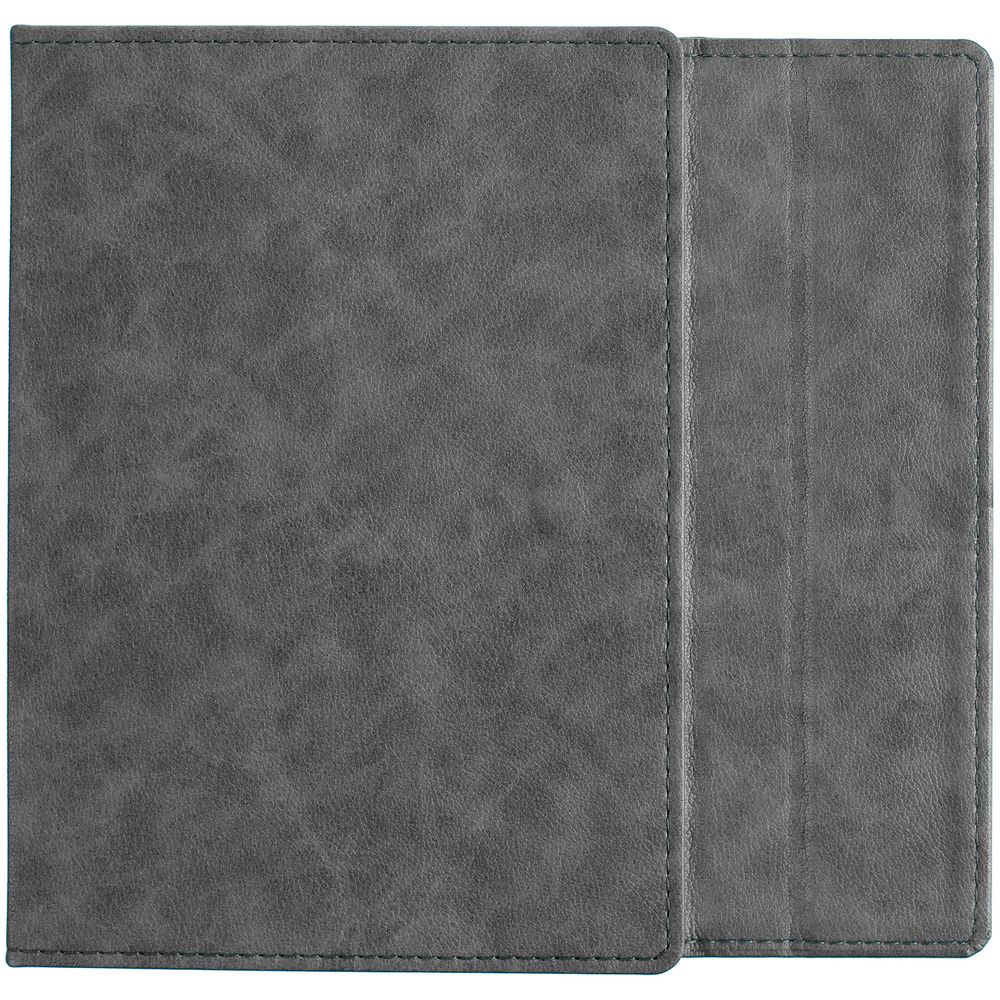 Ежедневник Flap на заказ, недатированный, серый