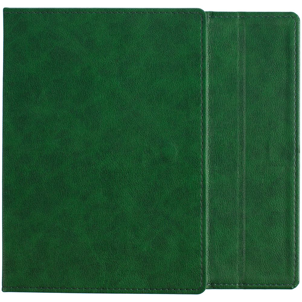 Ежедневник Flap на заказ, недатированный, зеленый