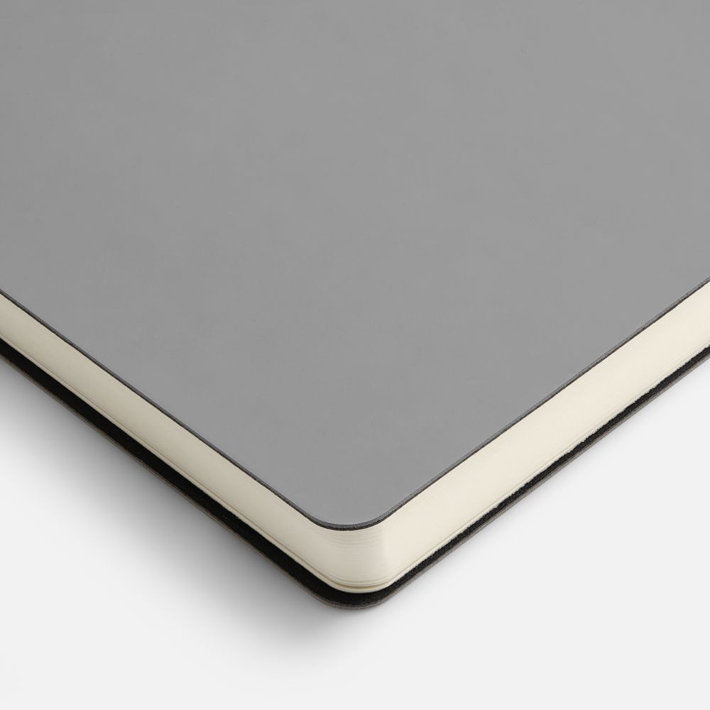 Ежедневник Flex Shall New, недатированный, серый