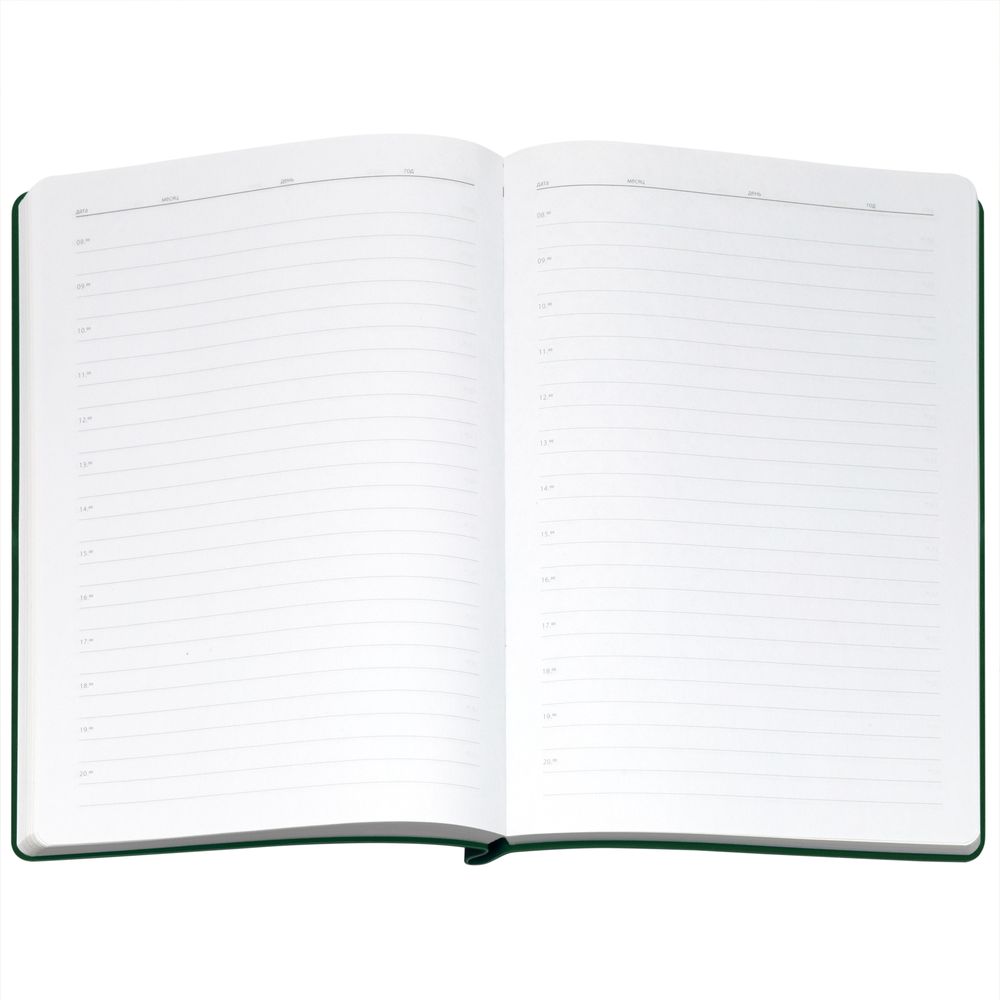 Ежедневник Flexpen Bright, недатированный, зеленый
