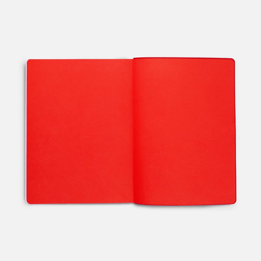 Ежедневник Flexpen Shall, недатированный, красный