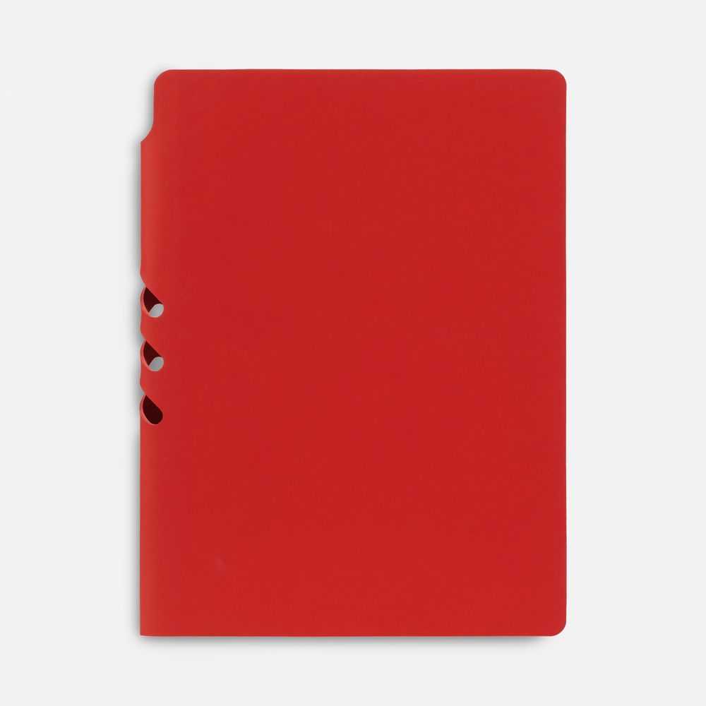 Ежедневник Flexpen Shall, недатированный, красный