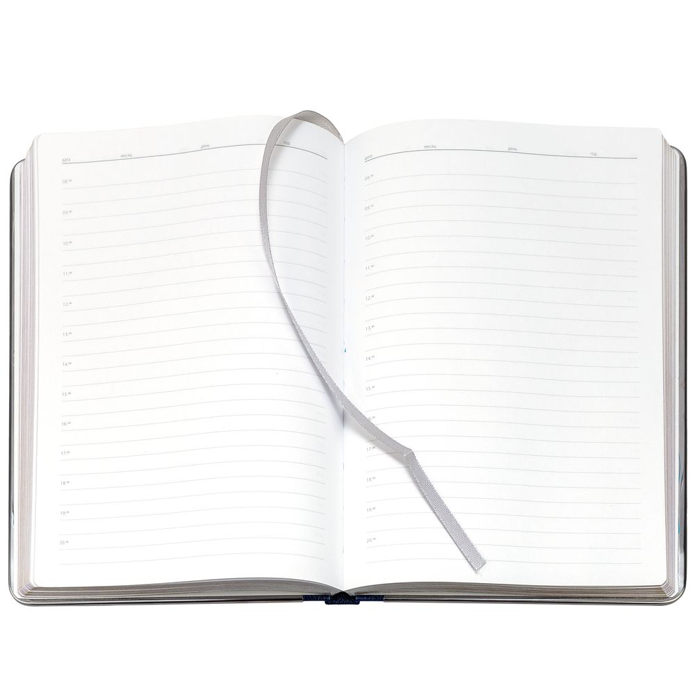 Ежедневник Frame Metal, недатированный, синий