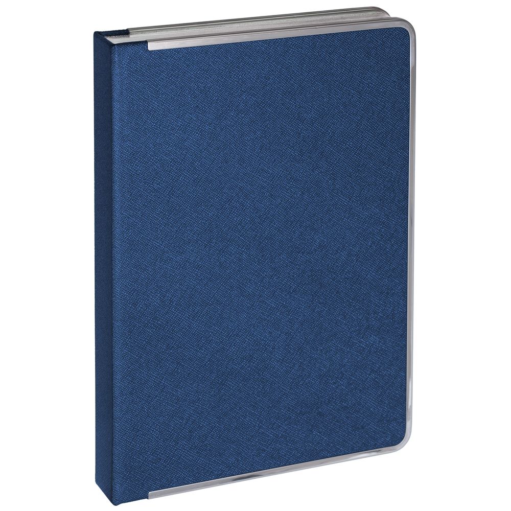 Ежедневник Frame Metal, недатированный, синий