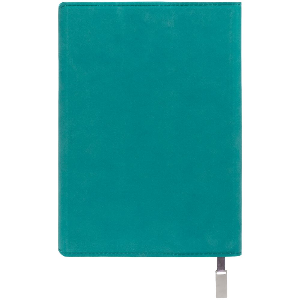 Ежедневник Grace на заказ, недатированный, бирюзовый