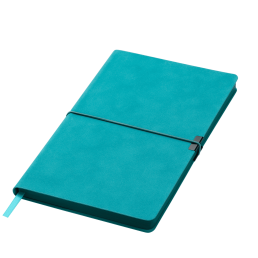 Ежедневник Ин Велюр (In Velour) недатированный, бирюзовый