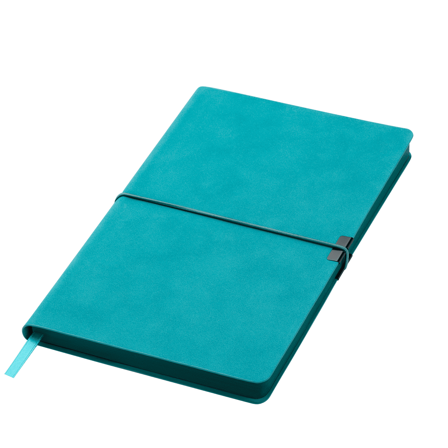Ежедневник Ин Велюр (In Velour) недатированный, бирюзовый