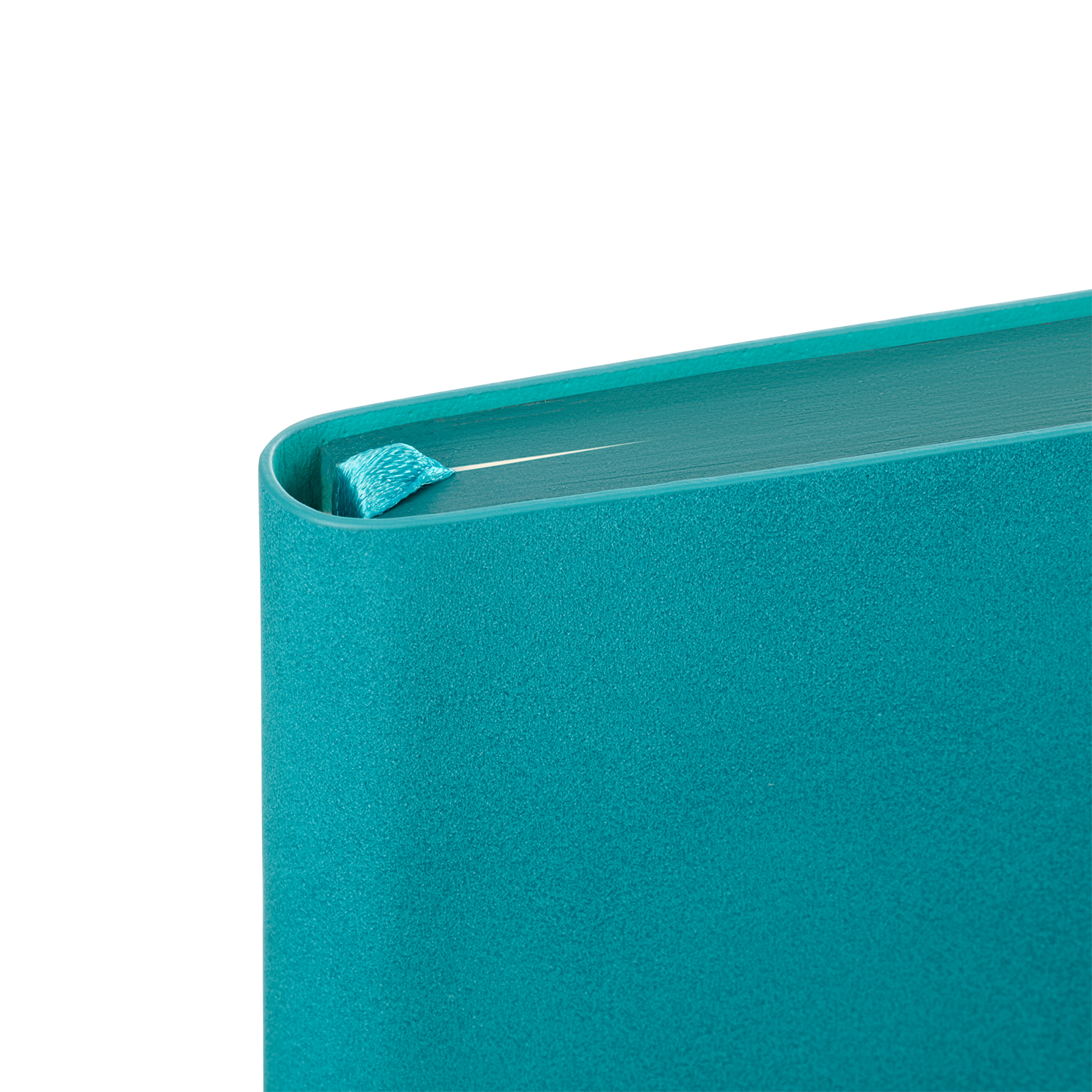 Ежедневник Ин Велюр (In Velour) недатированный, бирюзовый