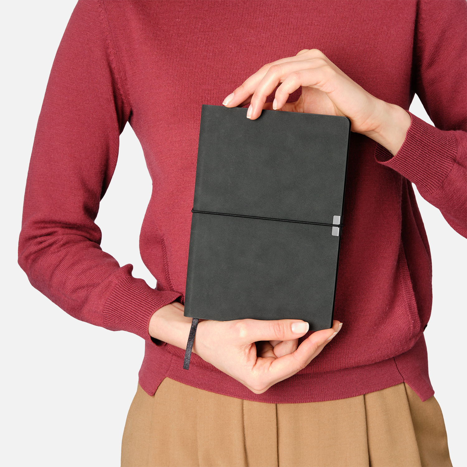 Ежедневник Ин Велюр (In Velour) недатированный, черный