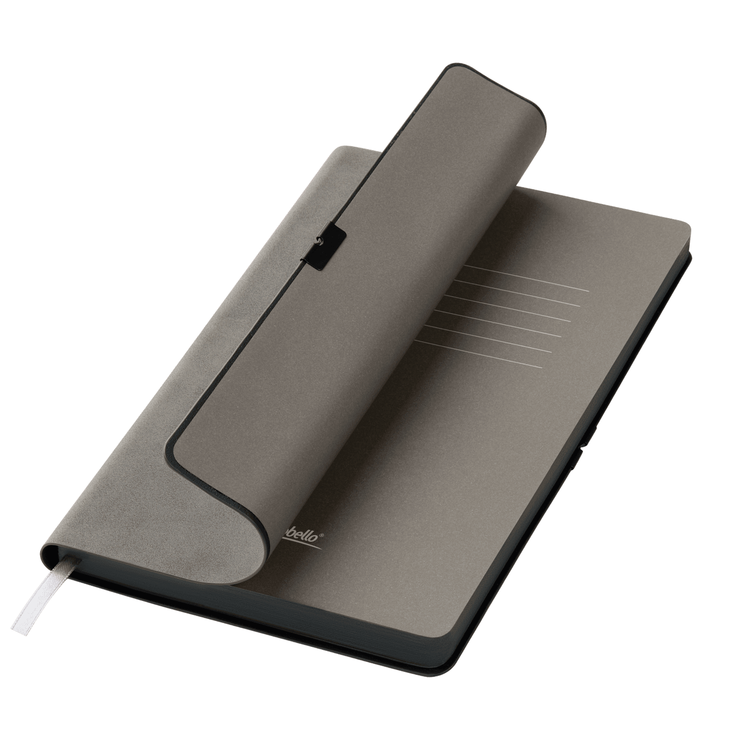 Ежедневник Ин Велюр (In Velour) недатированный, серый