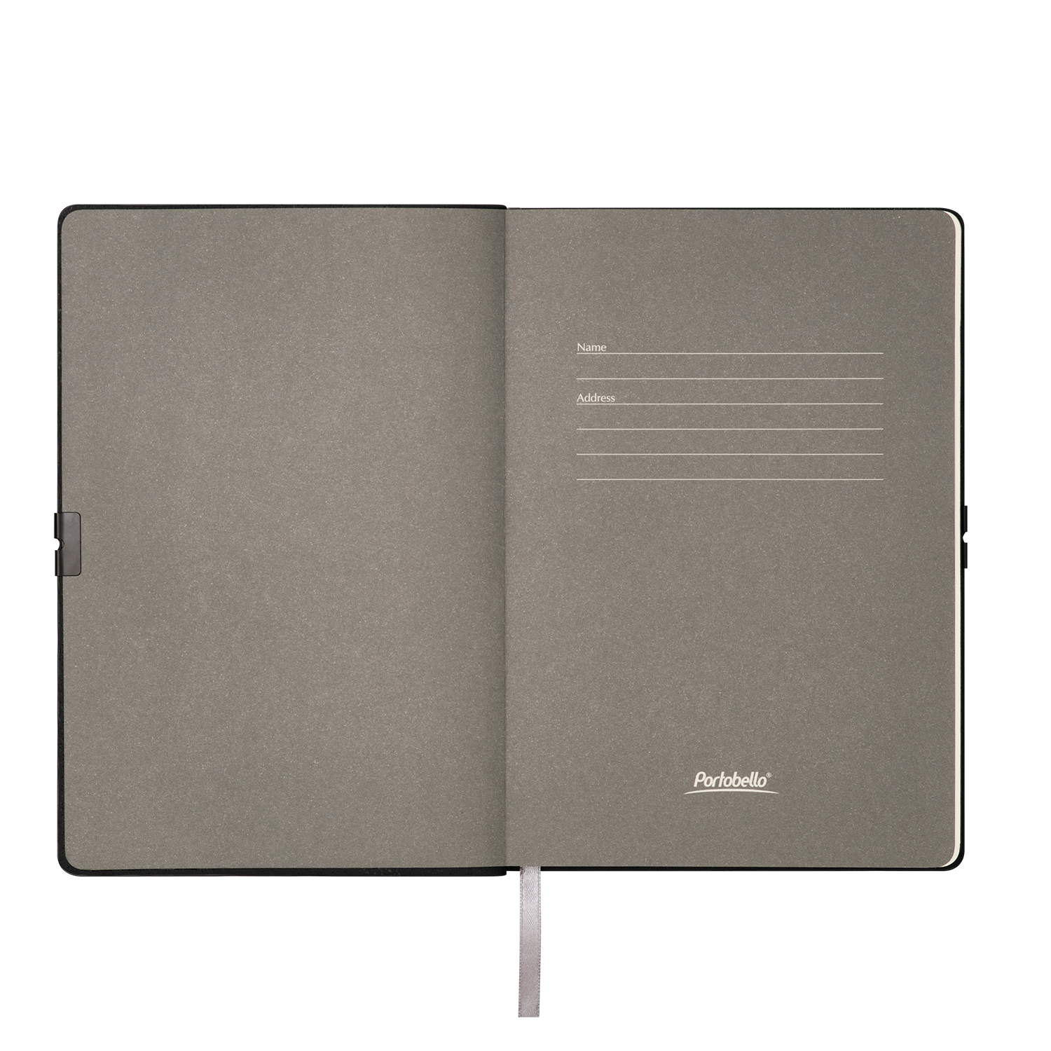 Ежедневник Ин Велюр (In Velour) недатированный, серый