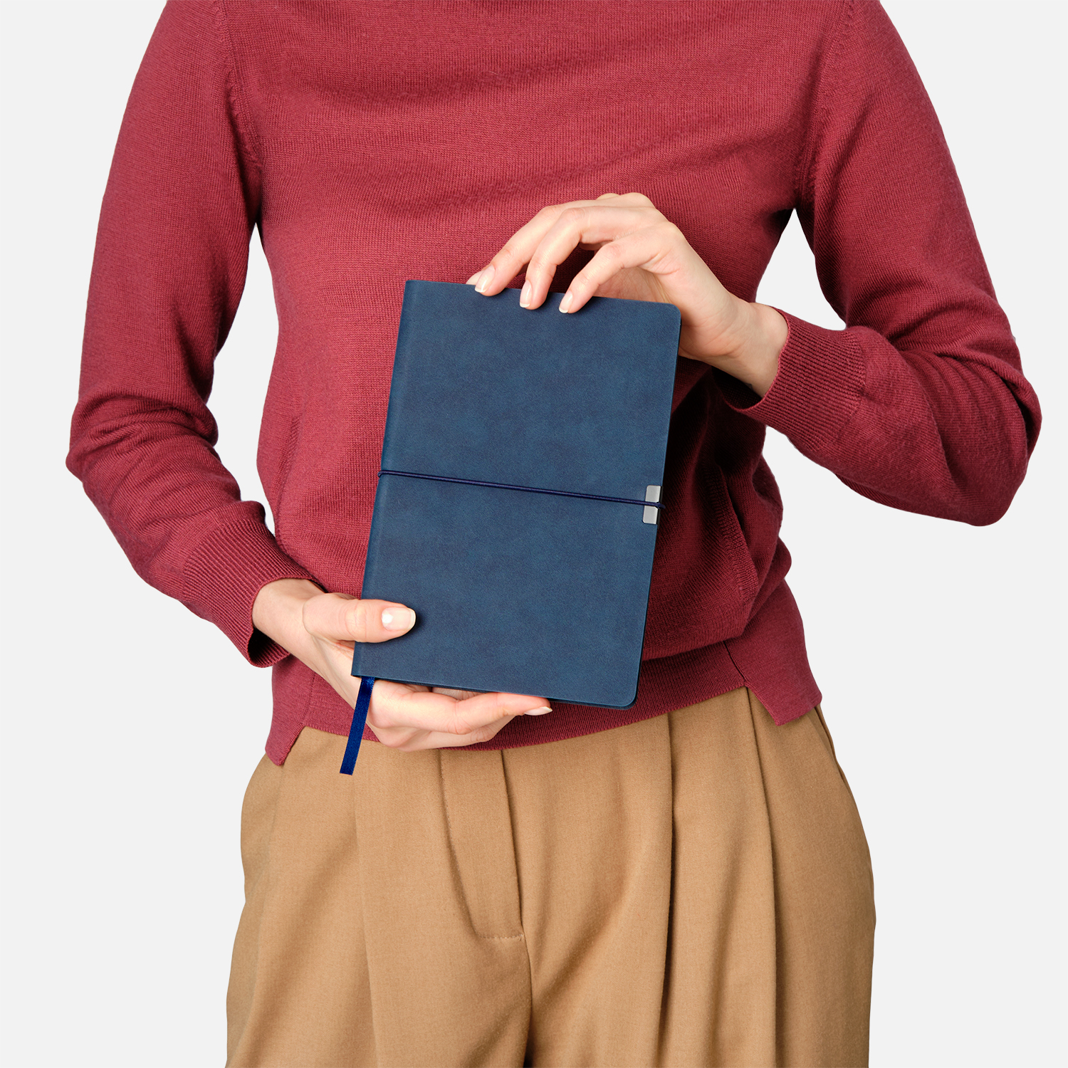 Ежедневник Ин Велюр (In Velour) недатированный, синий