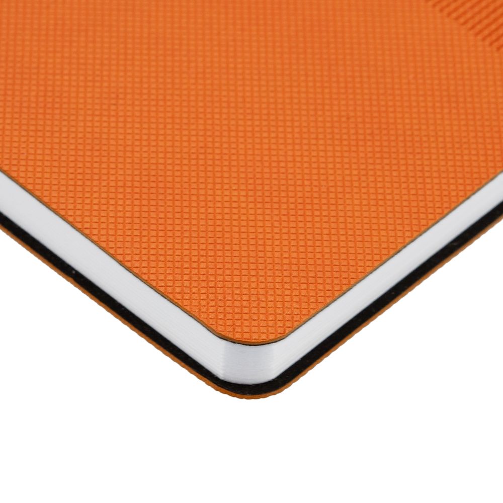 Ежедневник Knit, недатированный, оранжевый