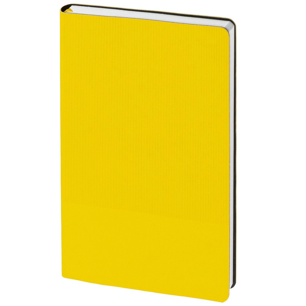 Ежедневник Knit, недатированный, желтый