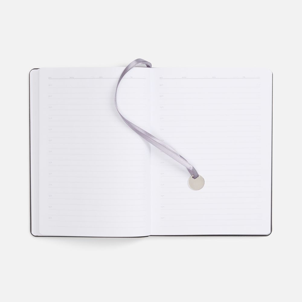 Ежедневник Lafite, недатированный, темно-серый