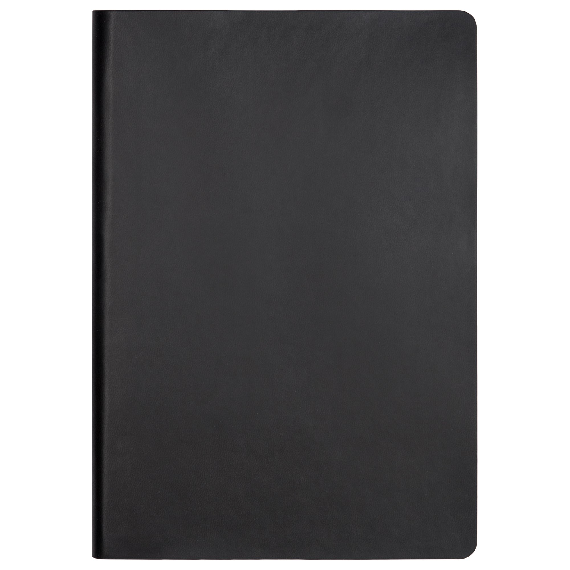 Ежедневник Латте (Latte NEW) недатированный, черный/оранжевый (без упаковки, без стикера)