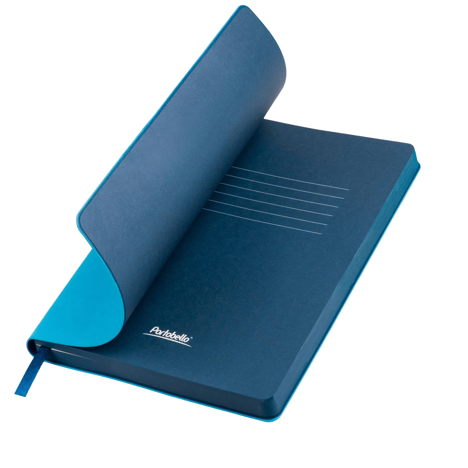 Ежедневник Латте (Latte NEW) недатированный, голубой/синий