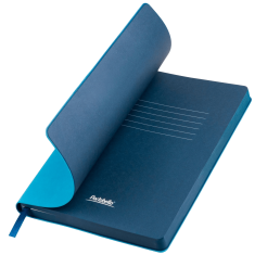 Ежедневник Латте (Latte NEW) недатированный, голубой/синий (без упаковки, без стикера)