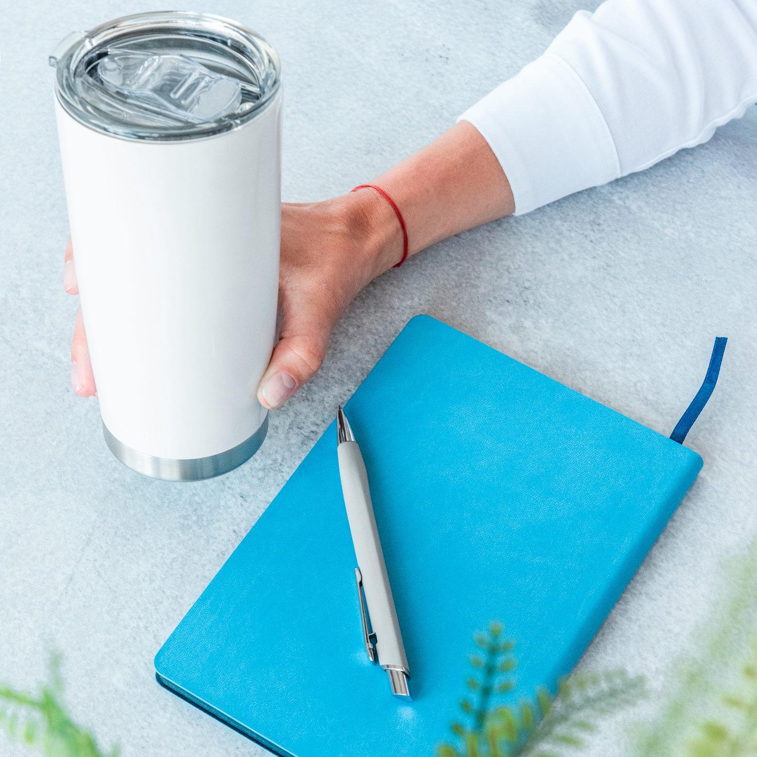 Ежедневник Латте (Latte NEW) недатированный, голубой/синий (без упаковки, без стикера)