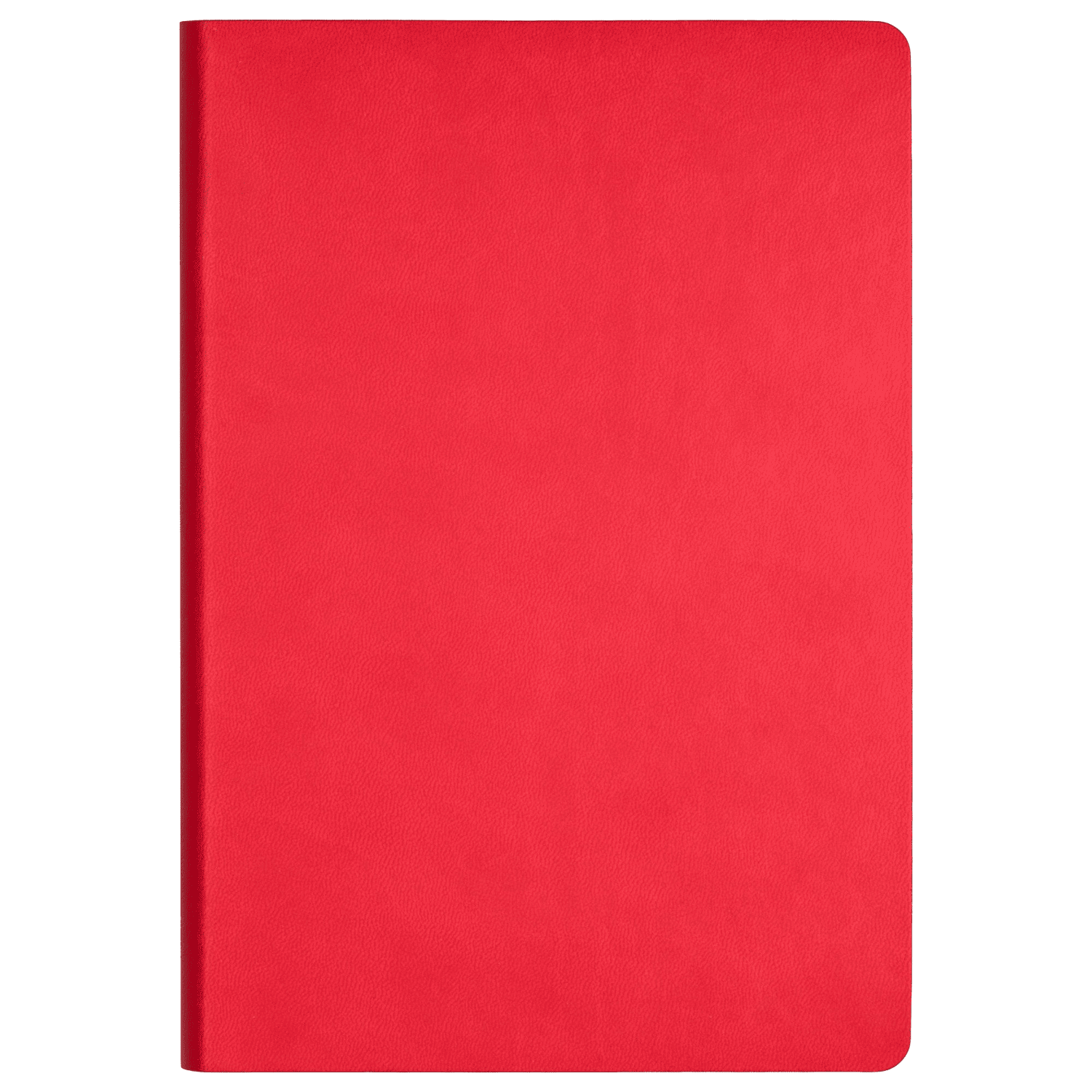 Ежедневник Латте (Latte NEW) недатированный, красный/бежевый