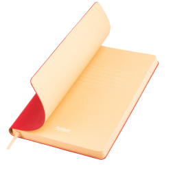 Ежедневник Латте (Latte NEW) недатированный, красный/бежевый (без упаковки, без стикера)