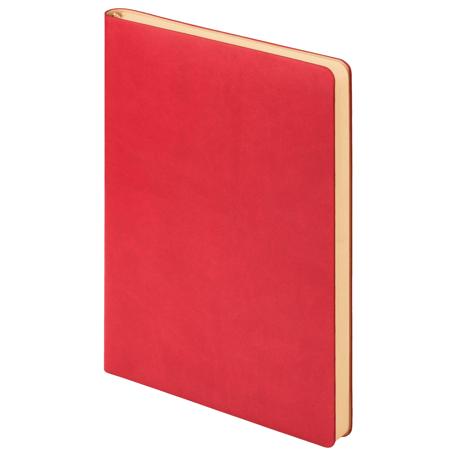 Ежедневник Латте (Latte NEW) недатированный, красный/бежевый (без упаковки, без стикера)