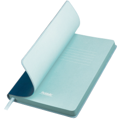 Ежедневник Латте (Latte NEW) недатированный, синий/голубой
