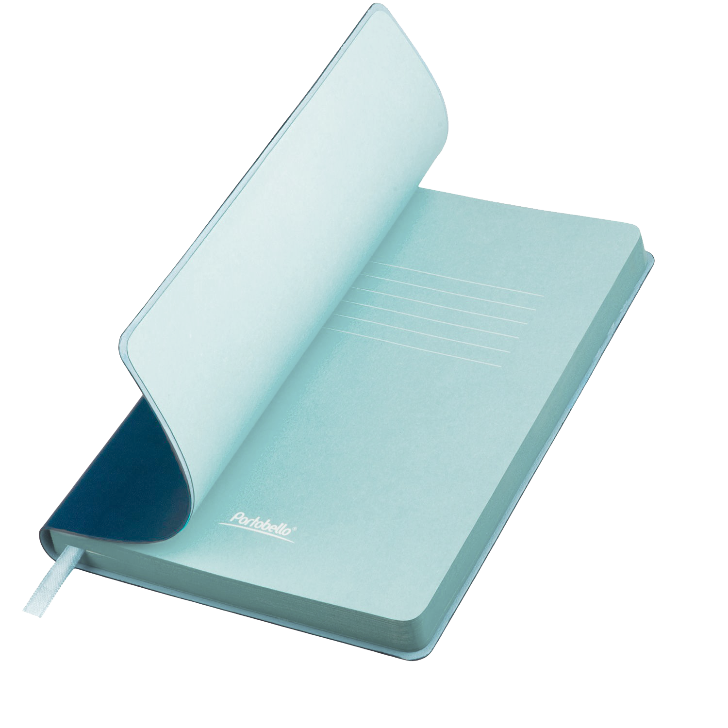 Ежедневник Латте (Latte NEW) недатированный, синий/голубой