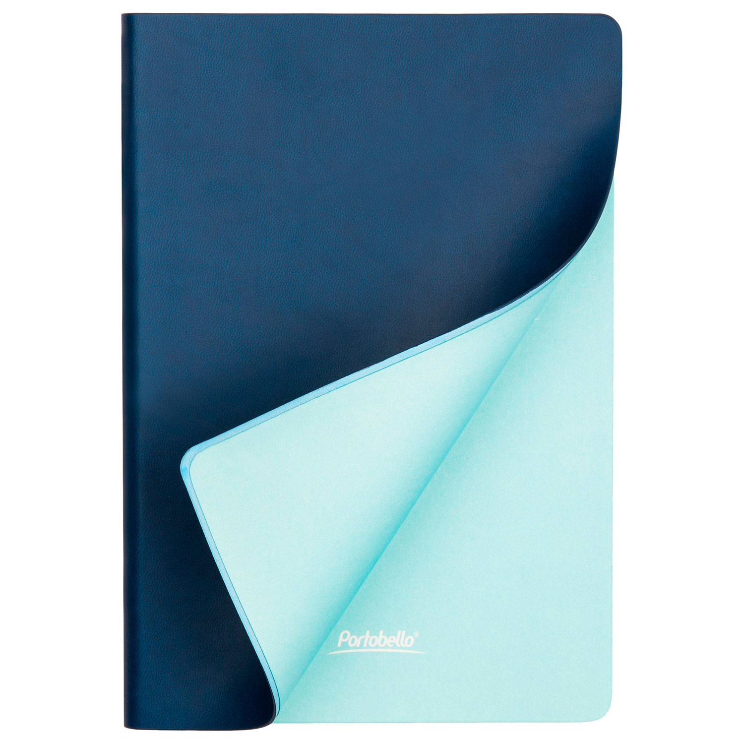 Ежедневник Латте (Latte NEW) недатированный, синий/голубой (без упаковки, без стикера)