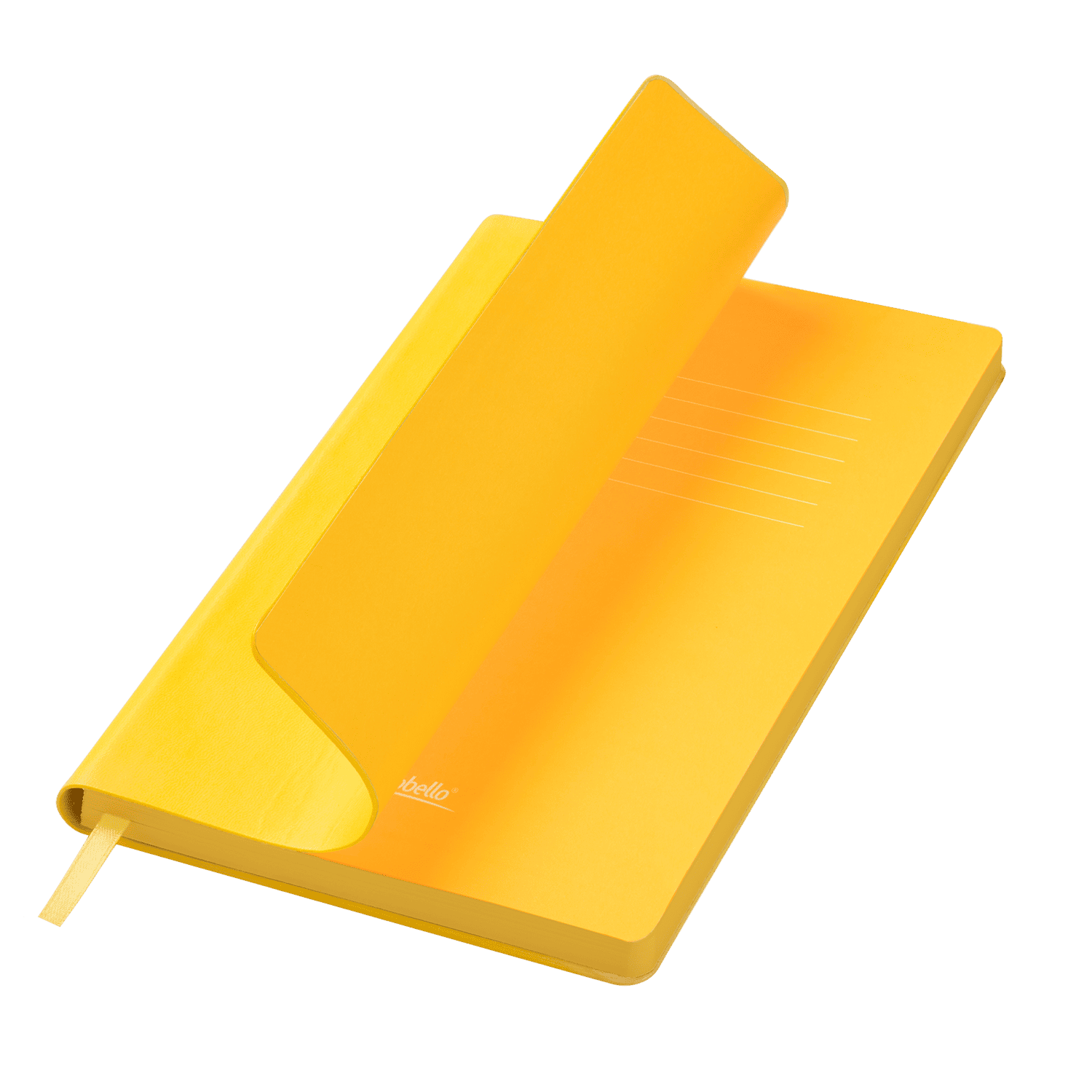 Ежедневник Латте (Latte NEW) недатированный, желтый/желтый