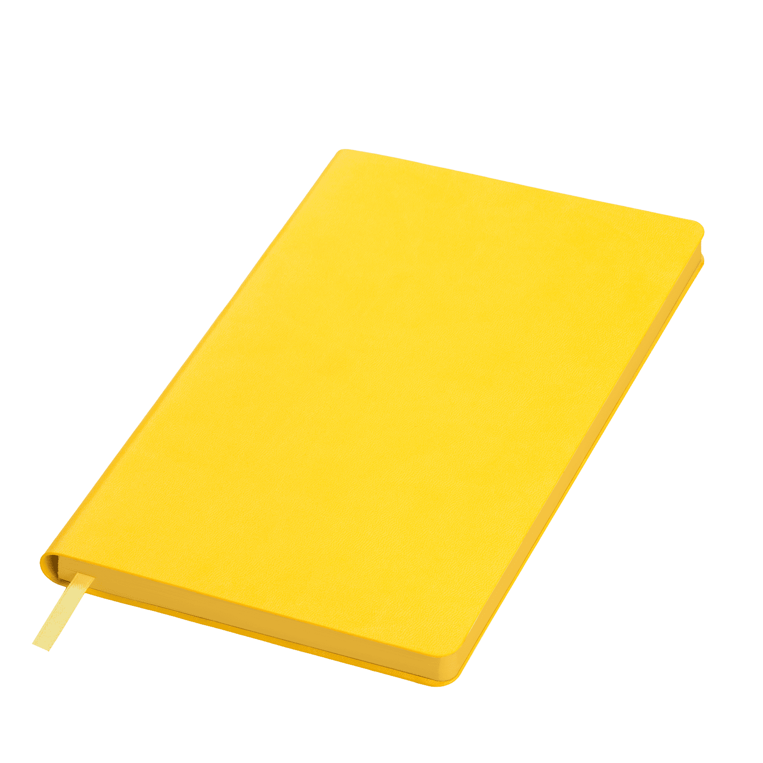 Ежедневник Латте (Latte NEW) недатированный, желтый/желтый (без упаковки, без стикера)