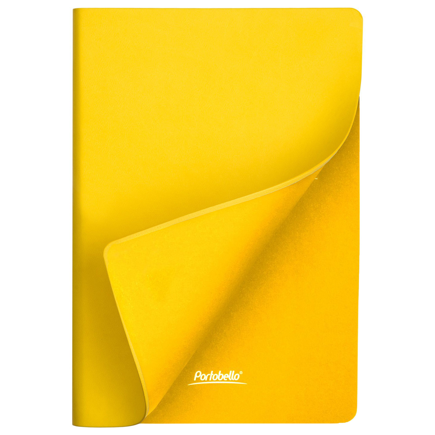 Ежедневник Латте (Latte NEW) недатированный, желтый/желтый (без упаковки, без стикера)