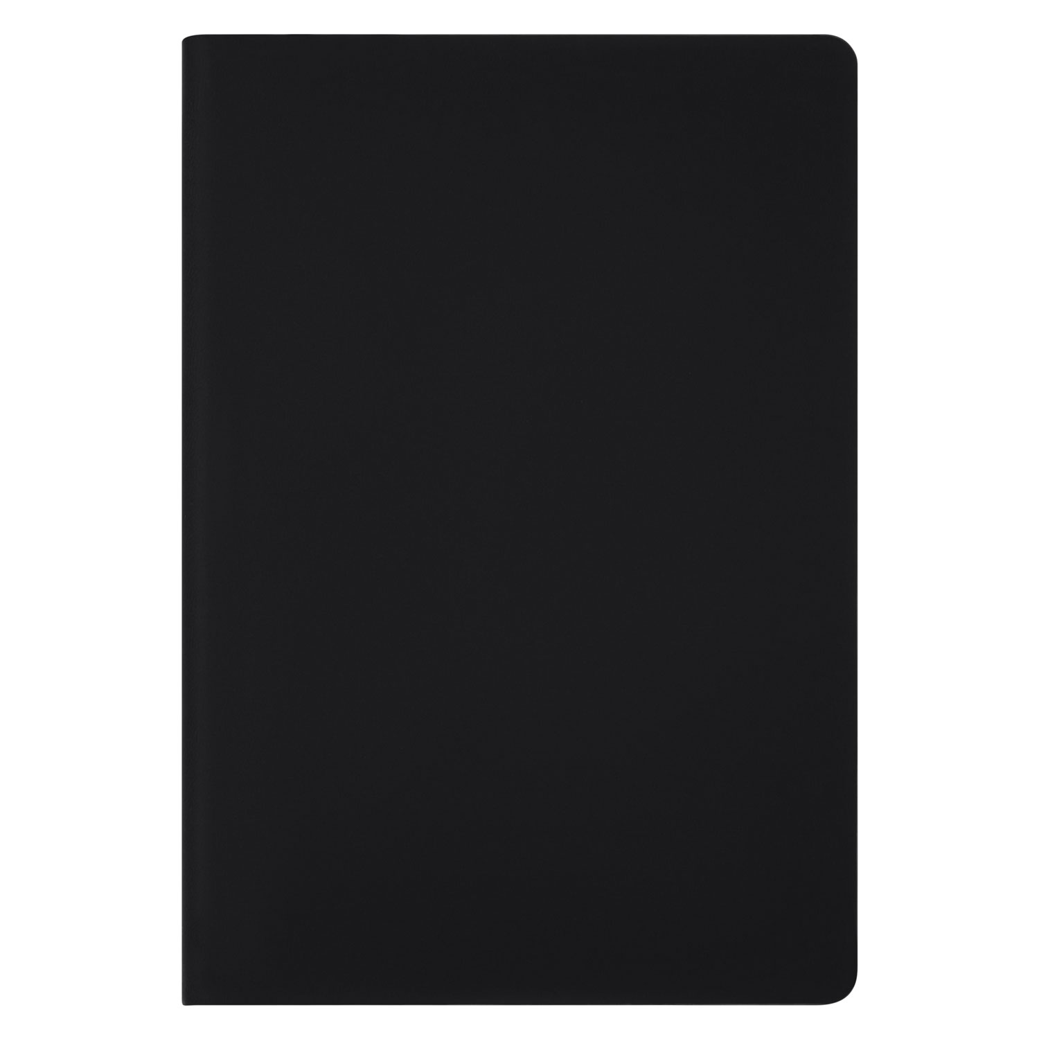 Ежедневник Латте софт-тач (Latte soft touch) недатированный, черный