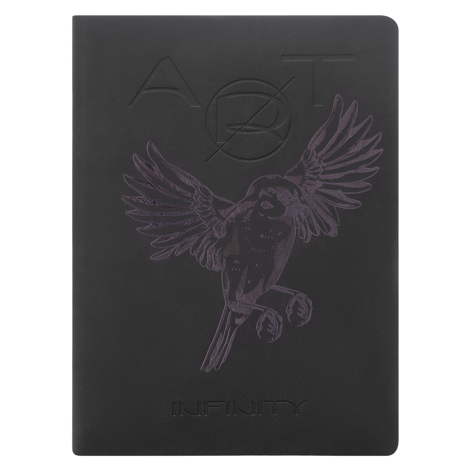 Ежедневник Латте софт-тач (Latte soft touch) недатированный, серый