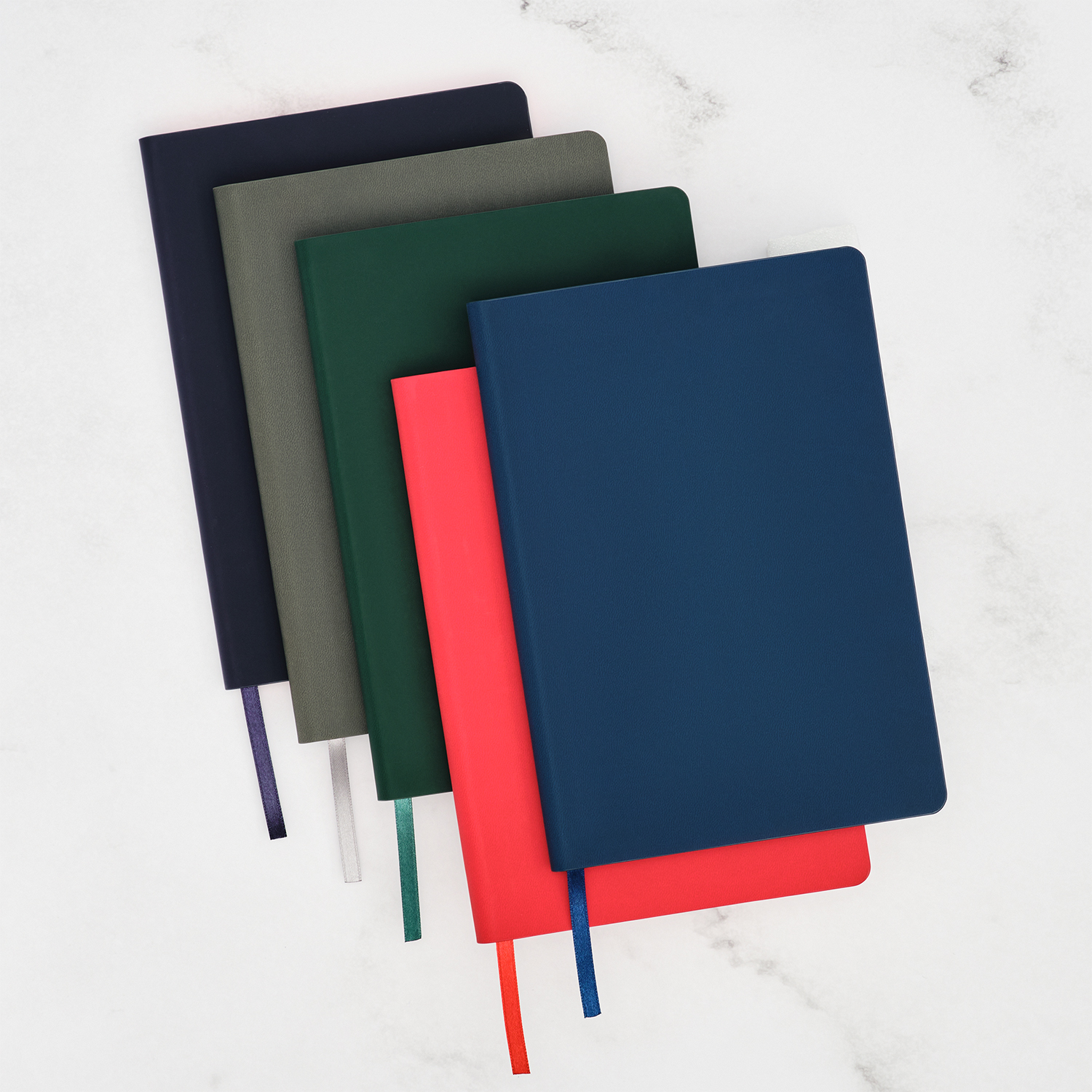 Ежедневник Латте софт-тач (Latte soft touch) недатированный, серый