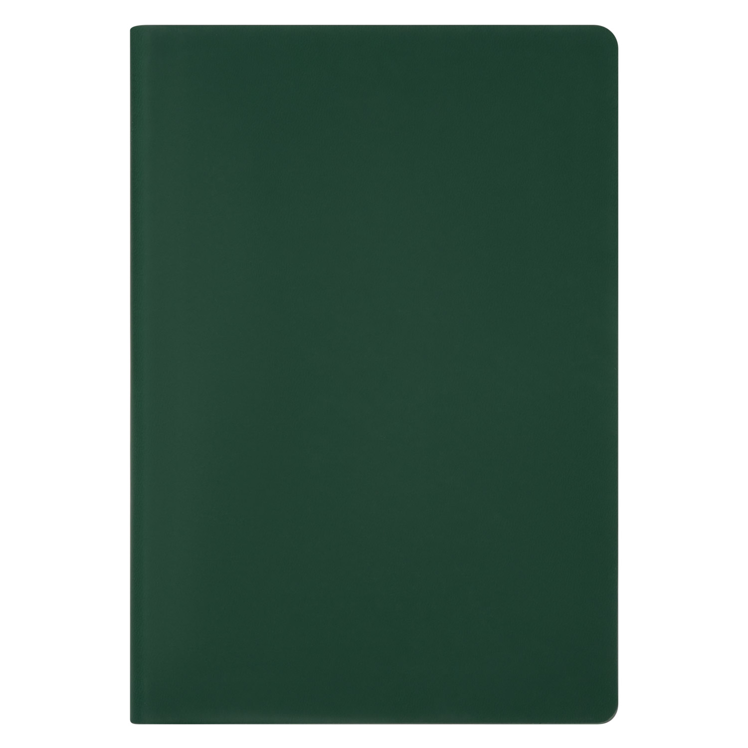 Ежедневник Латте софт-тач (Latte soft touch) недатированный, зеленый