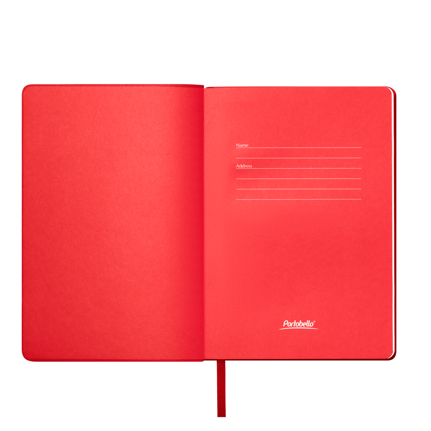 Ежедневник Молто (Molto) недатированный, красный