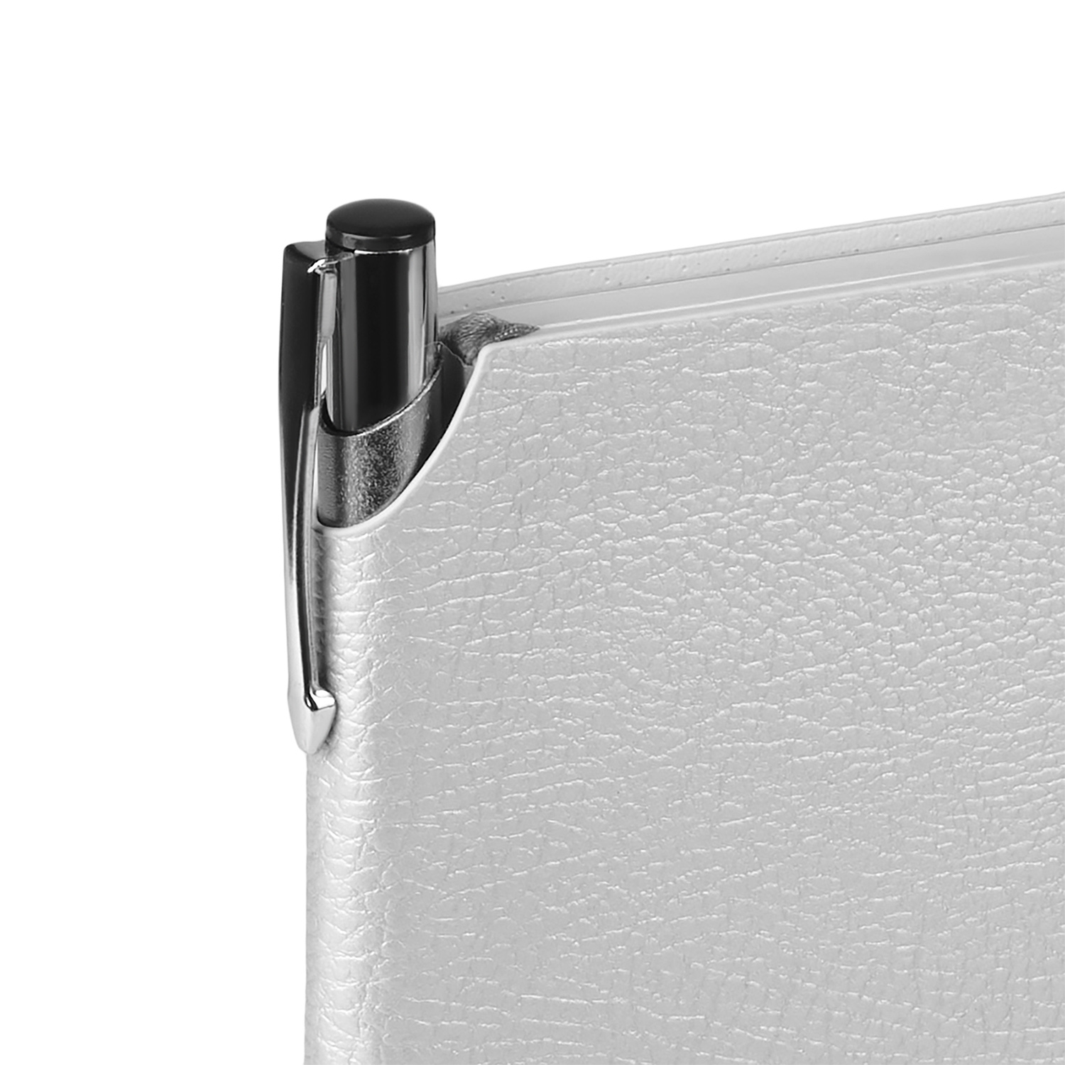 Ежедневник Молто (Molto) недатированный, серебряный