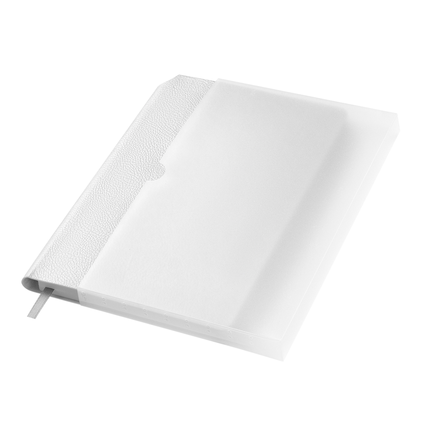 Ежедневник Молто (Molto) недатированный, серебряный