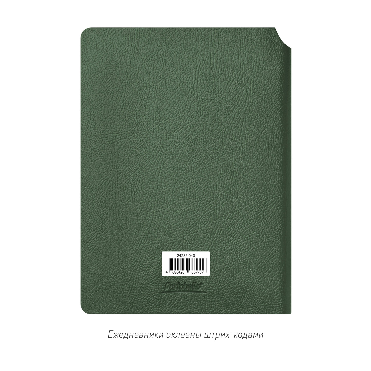 Ежедневник Молто (Molto) недатированный, зеленый