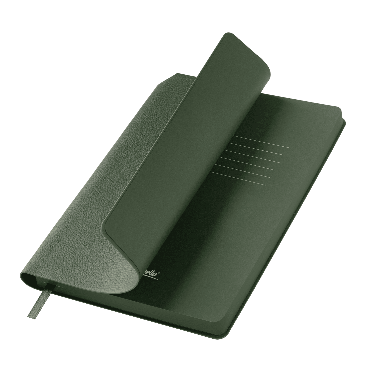 Ежедневник Молто (Molto) недатированный, зеленый